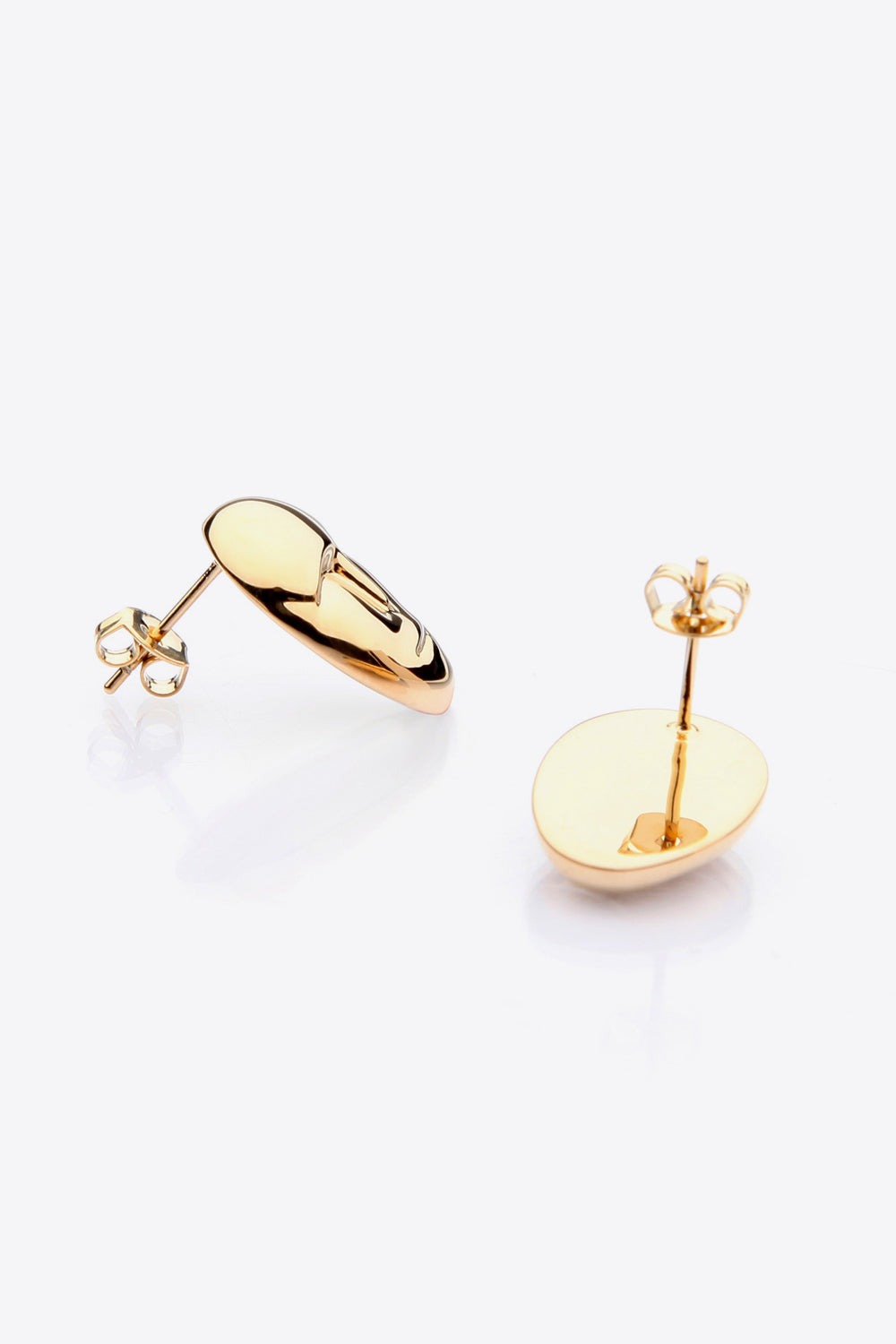 Abstract Face Figure Stud Earrings
