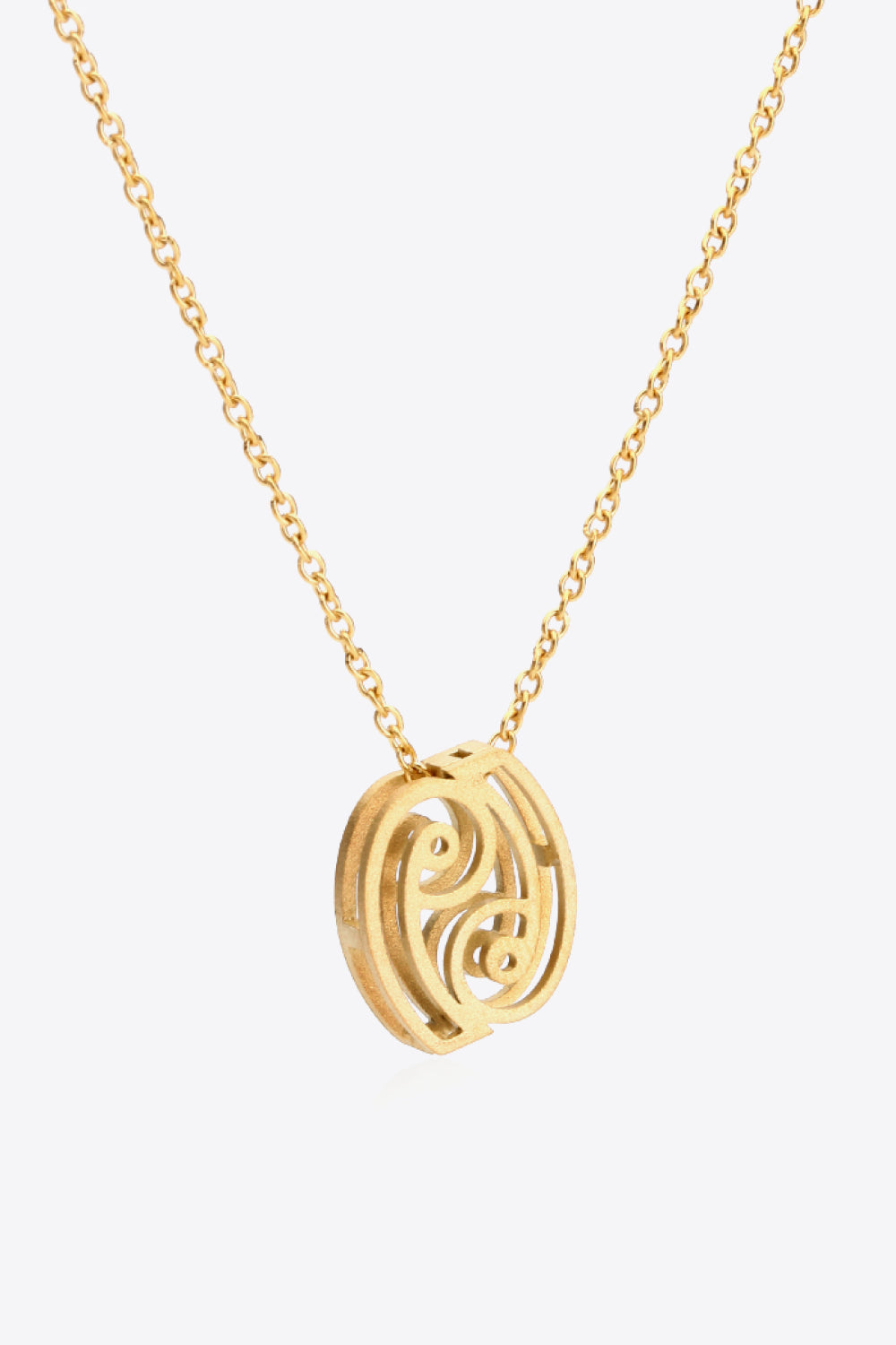 Zodiac Astrological Sign Constellation Pendant Necklace