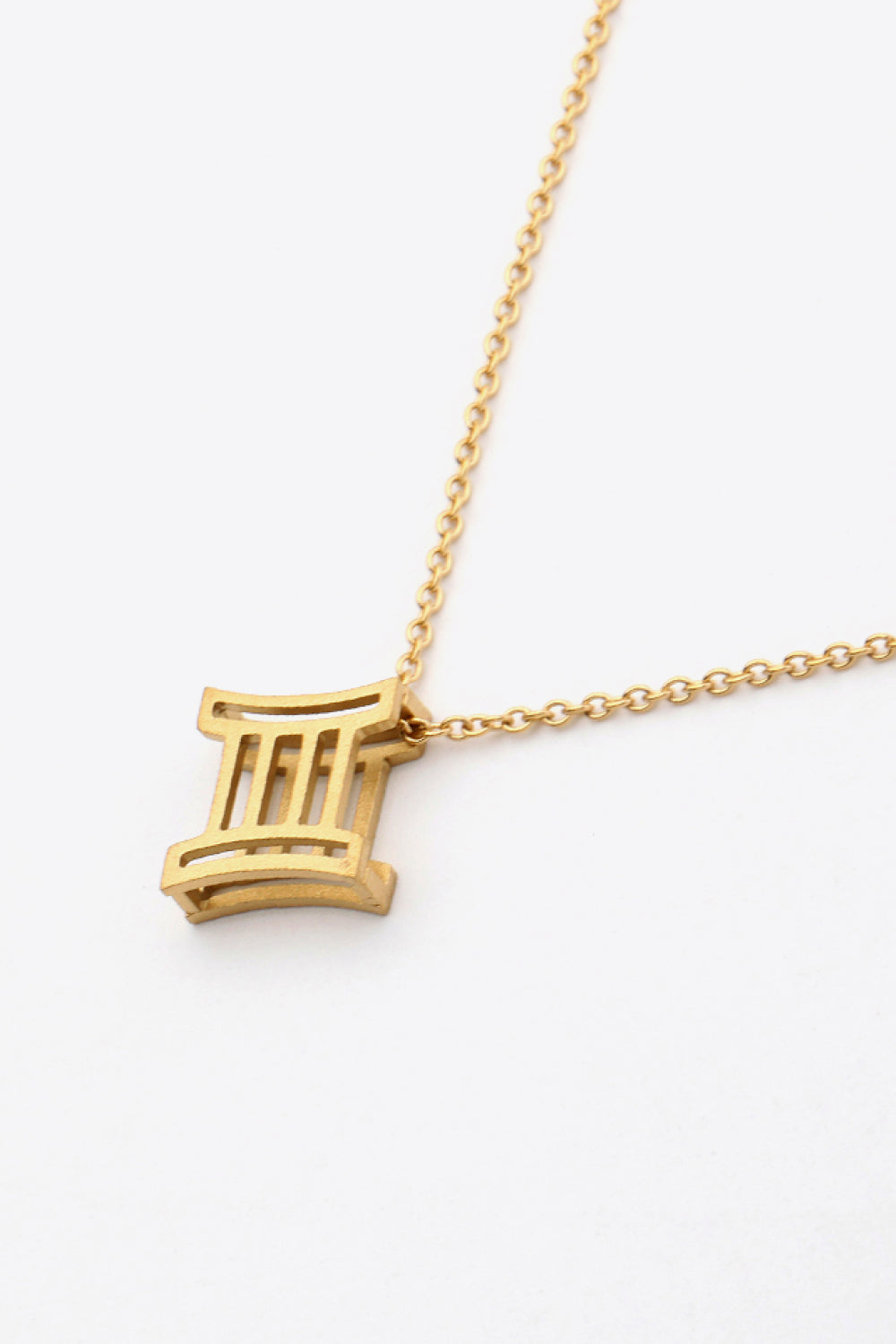 Zodiac Astrological Sign Constellation Pendant Necklace