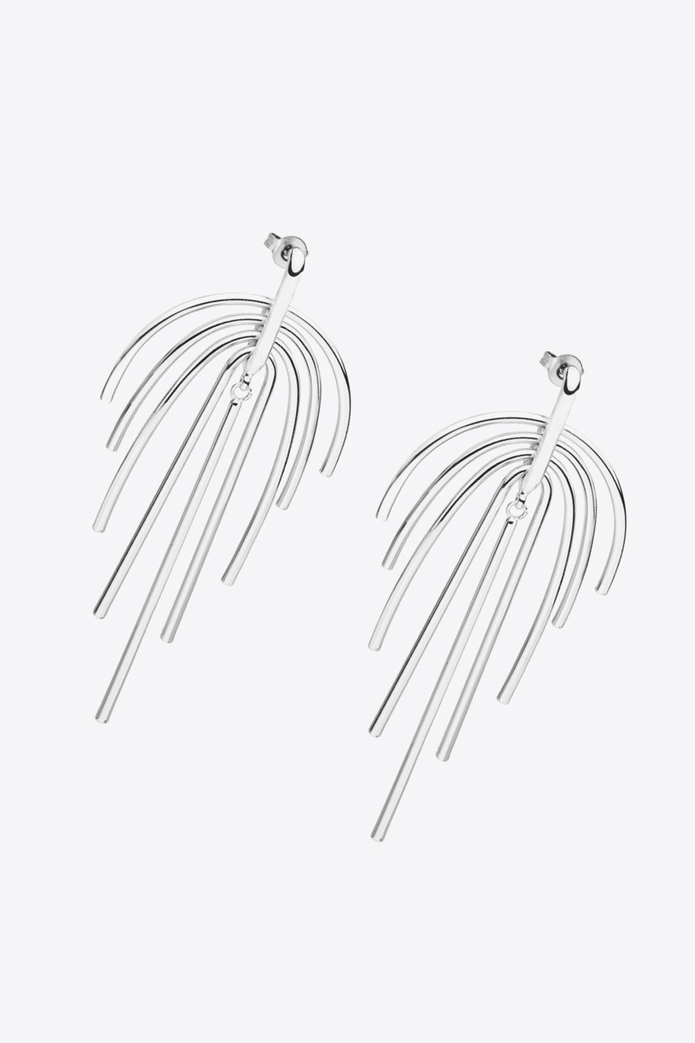 Geometric Willow Dangle Earrings