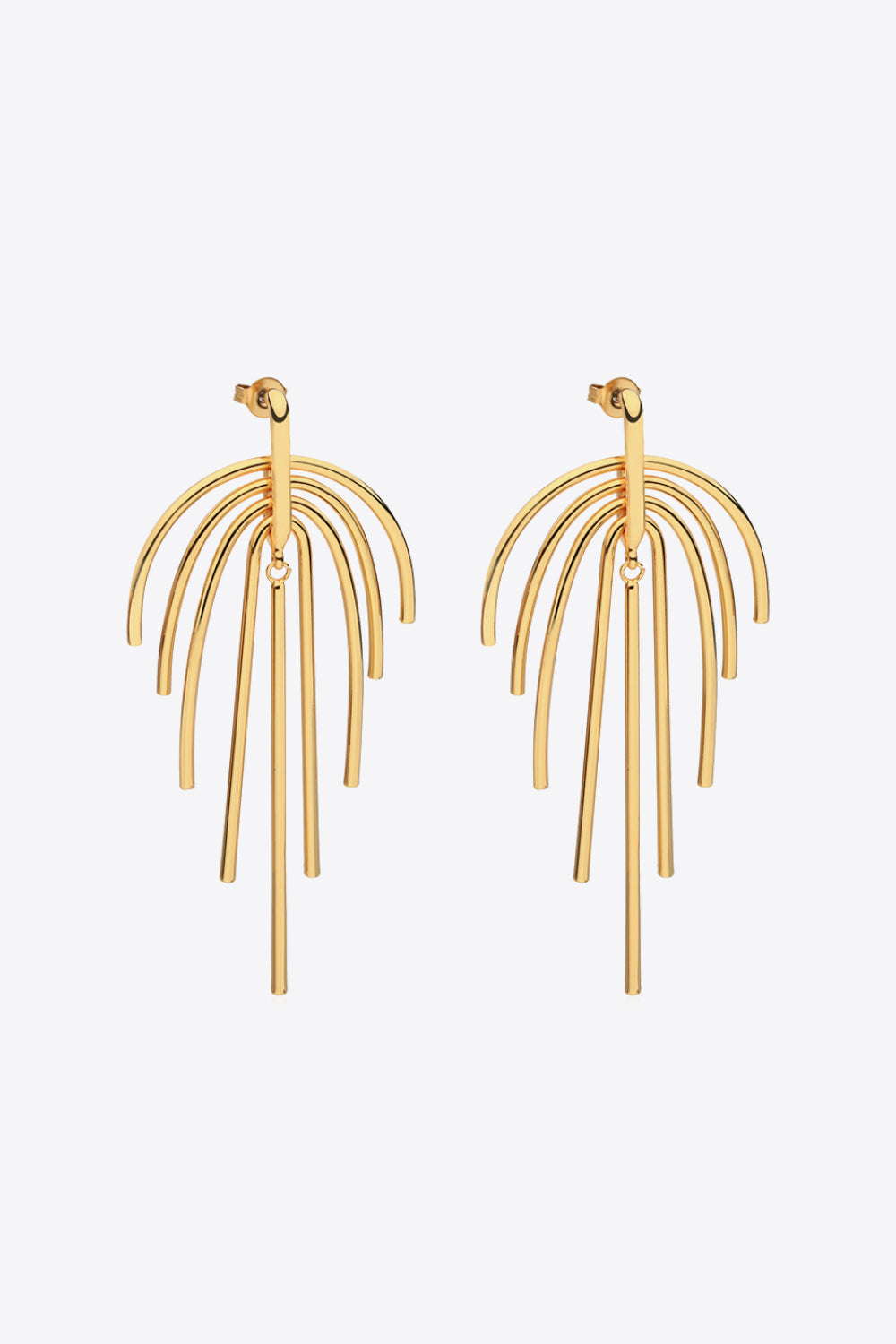 Geometric Willow Dangle Earrings