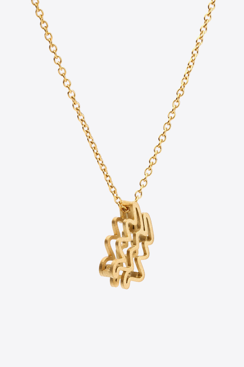 Zodiac Astrological Sign Constellation Pendant Necklace