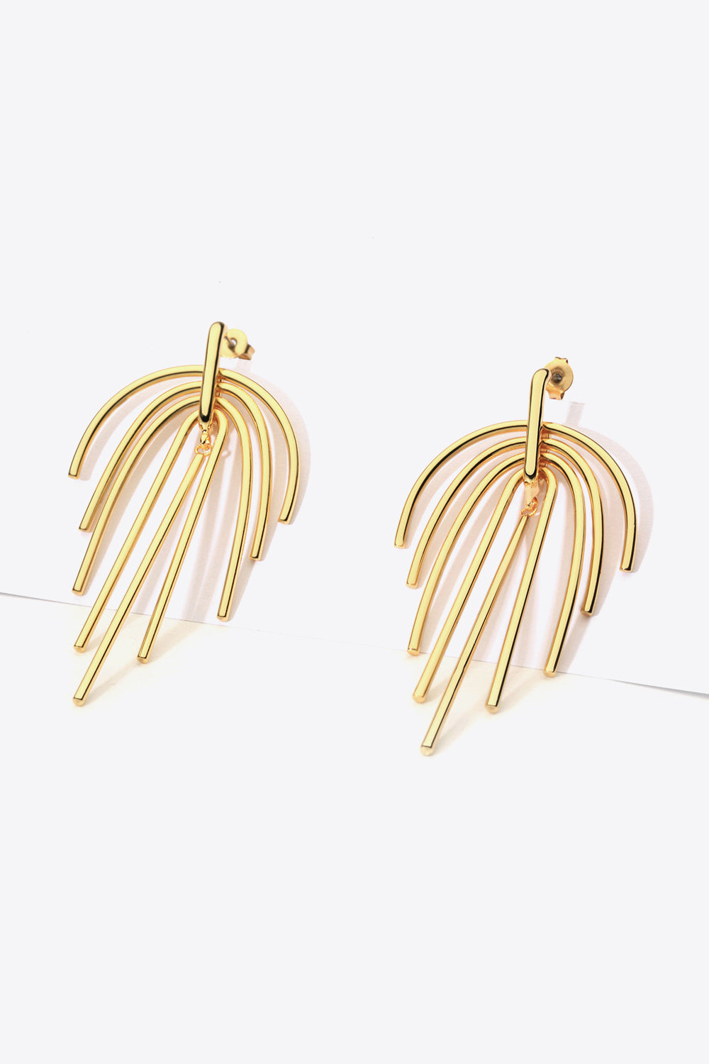 Geometric Willow Dangle Earrings