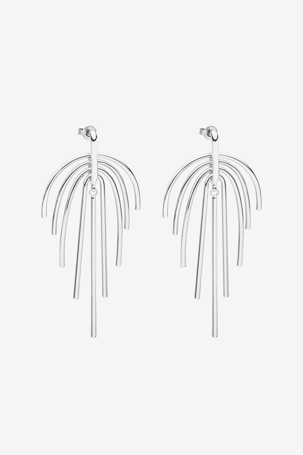 Geometric Willow Dangle Earrings