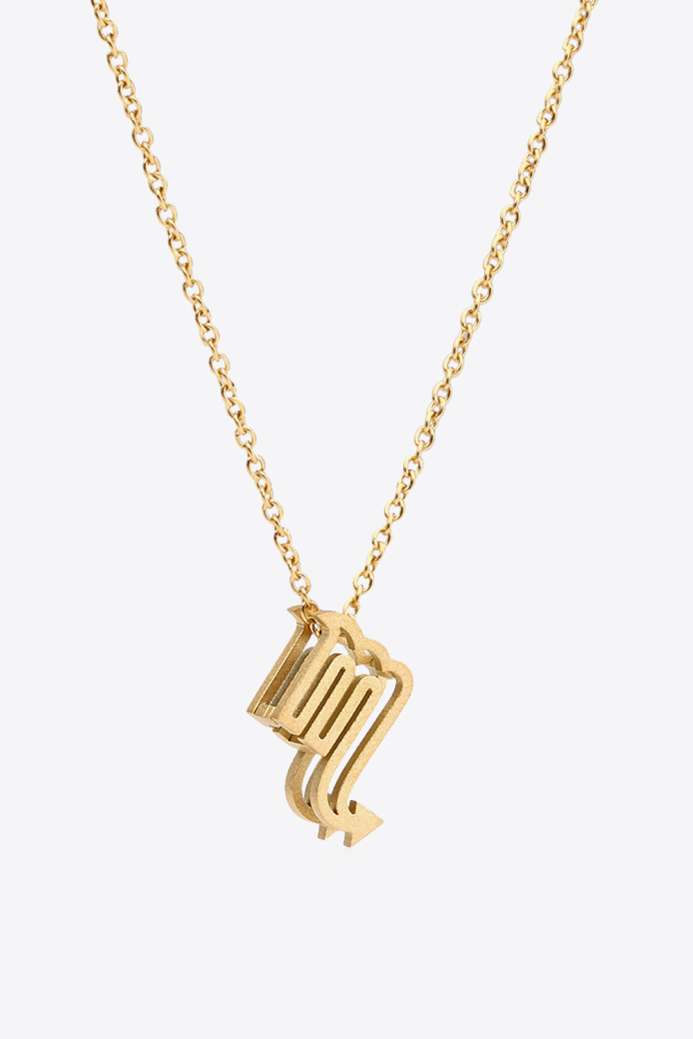 Zodiac Astrological Sign Constellation Pendant Necklace