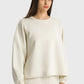 Dropped Shoulder Round Neck Sports Top