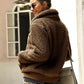 Quarter-Zip Teddy Sweatshirt with Pockets