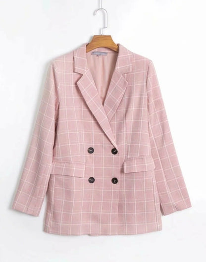 Women's Double-breasted Casual Jacket