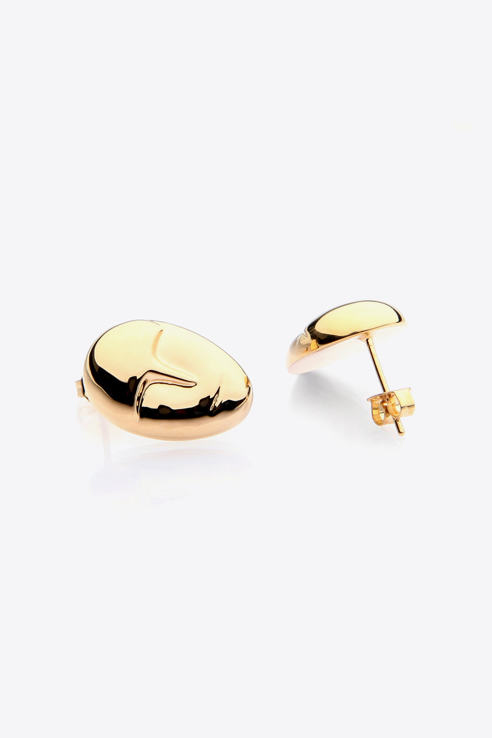 Abstract Face Figure Stud Earrings