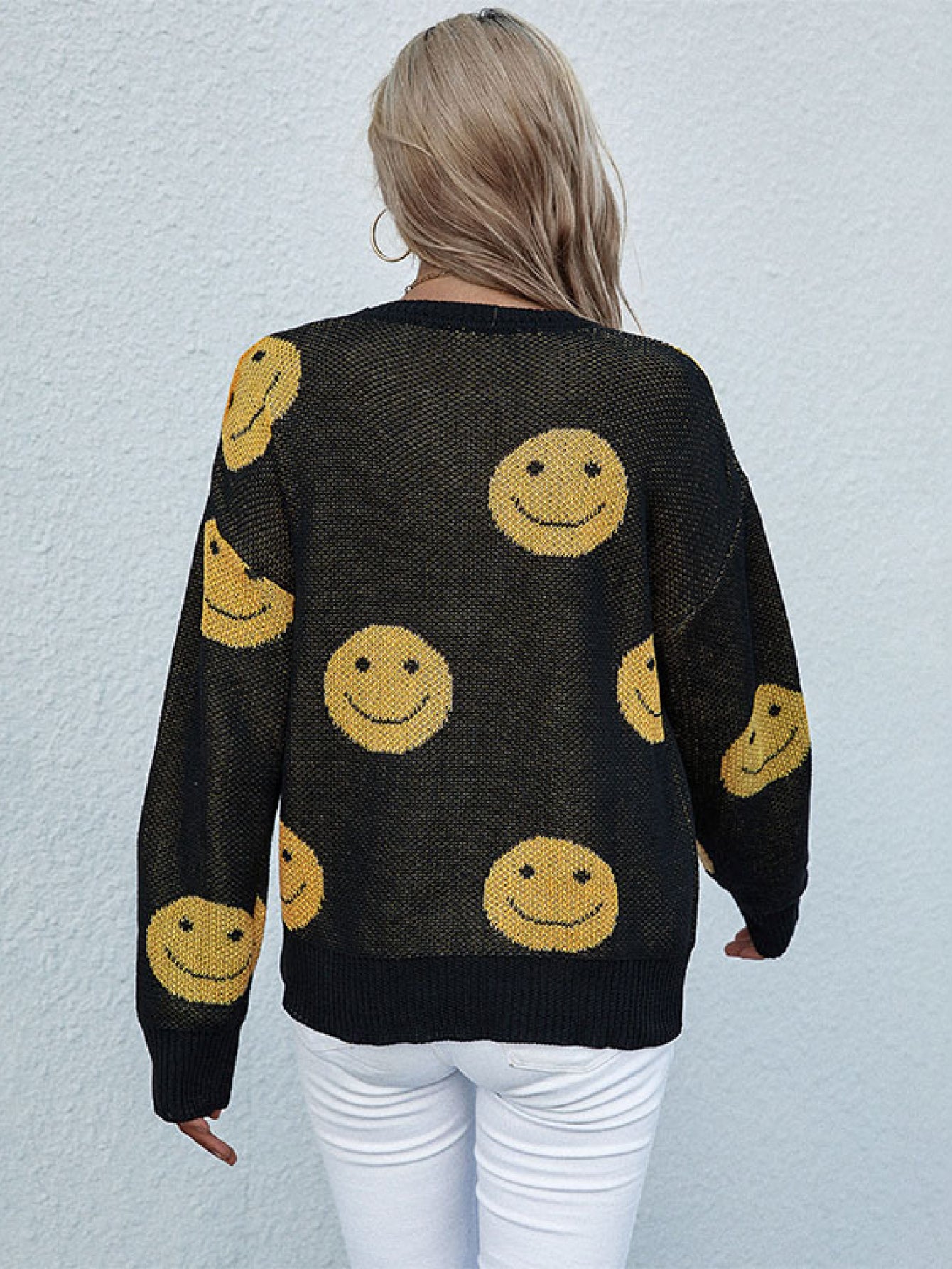 Phoebe Smiley Face Sweater