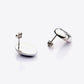Abstract Face Figure Stud Earrings