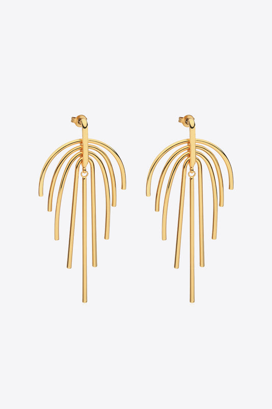Geometric Willow Dangle Earrings