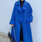 Sabriel Double-Breasted Belted Sherpa Coat