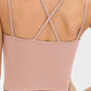 Double-Strap Cropped Yoga Cami