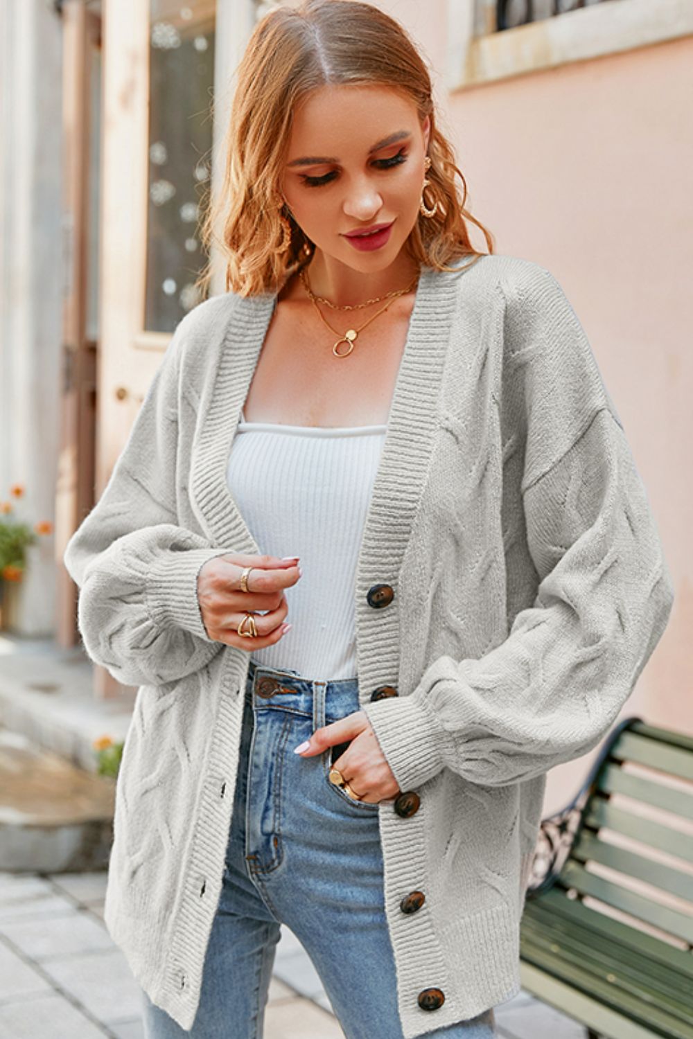 Portia Button Down Cardigan Sweater