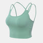 Double-Strap Cropped Yoga Cami