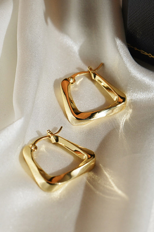 Funky Square Geometric Earrings