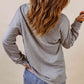 Football Sunday Shimmer Sequin Sweatshirt