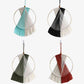 Contrast Fringe Round Macrame Wall Hanging