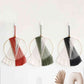 Contrast Fringe Round Macrame Wall Hanging