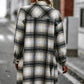 Nina Plaid Button-Up Shacket with Pockets