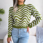 Winnie Wavy Stripe Sweater
