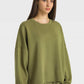 Dropped Shoulder Round Neck Sports Top